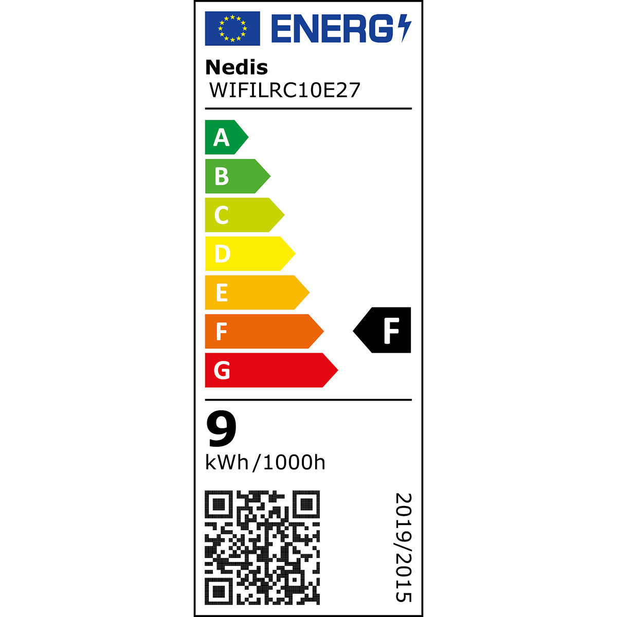 Lâmpada LED RGBW |Wi-Fi | E27 | 806 lm | 9 W