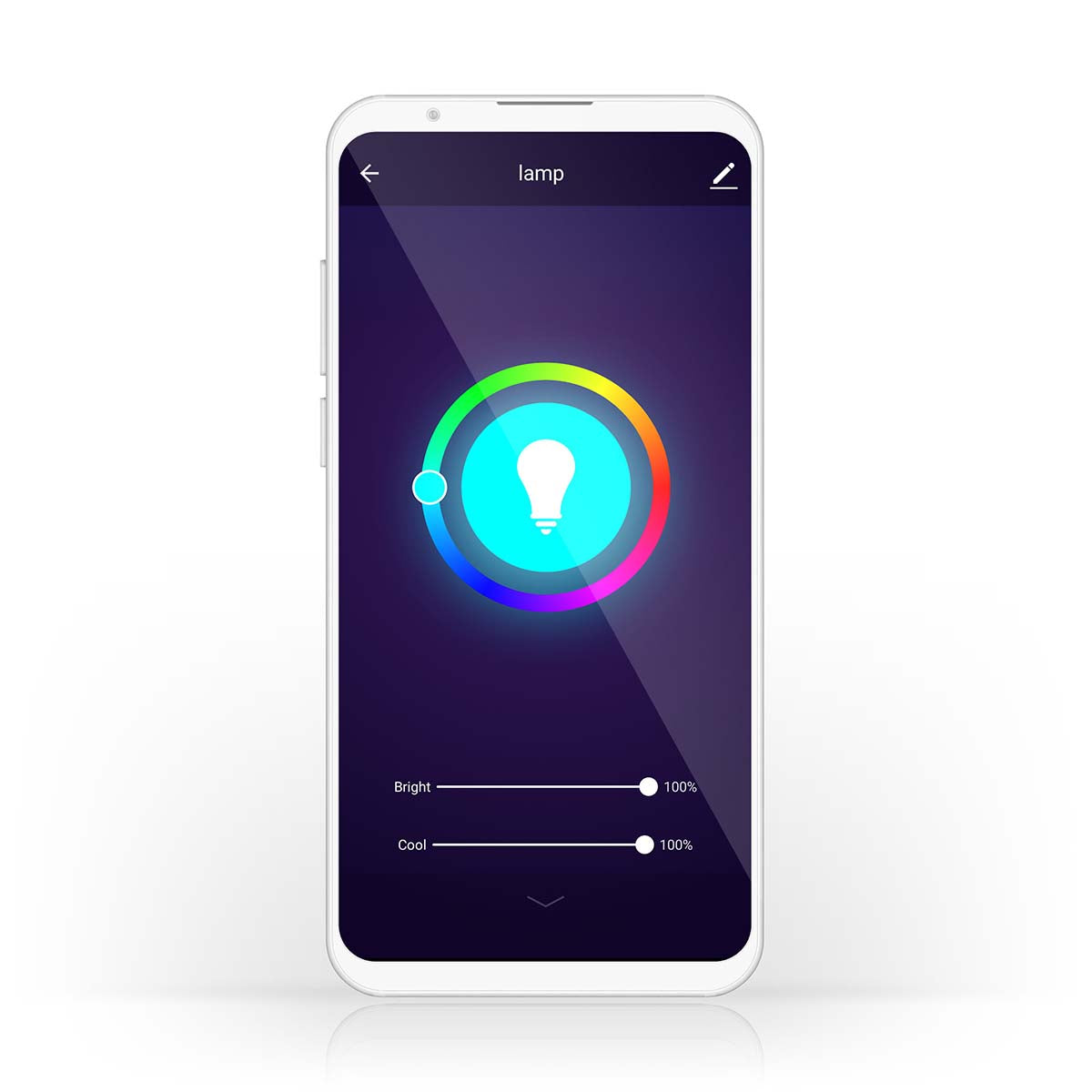 Lâmpada LED RGBW |Pack 2 |Wi-Fi | E27 | 806 lm | 9 W