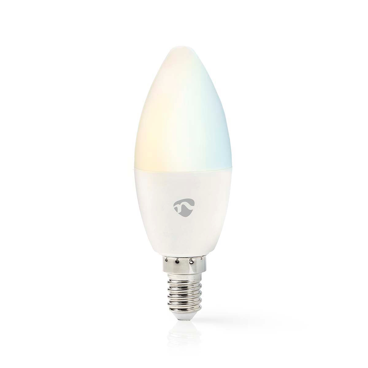 Lâmp. LED Branco Qt e Frio|Wi-Fi|E14|470 lm|4.9 W|Vela