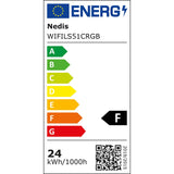 FITA LED 5M NEDIS WIFILS51CRGB – ILUMINAÇÃO RGB INTELIGENTE COM CONEXÃO WIFI PARA SEU AMBIENTE