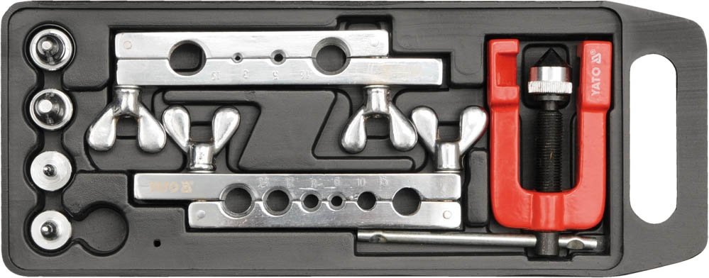 PRENSA P/ ELONGACAO DE TUBO ALUMINIO E COBRE 7 PCS e 10 PCS