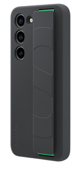 Capa de Silicone SAMSUNG Galaxy S23 Preto c/ Grip