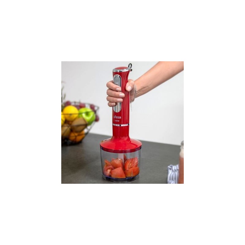 Varinha Mágica Com 2 Laminas Em Inox Vermelha 600W UFESA 70104807