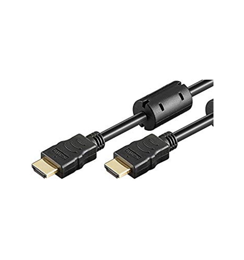 HDMI de alta velocidade com cabo Ethernet com ferrite 1,0m