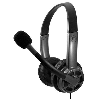 ASCULTADORES MAXELL HMIC MID SIZE USB w/BOOM MIC