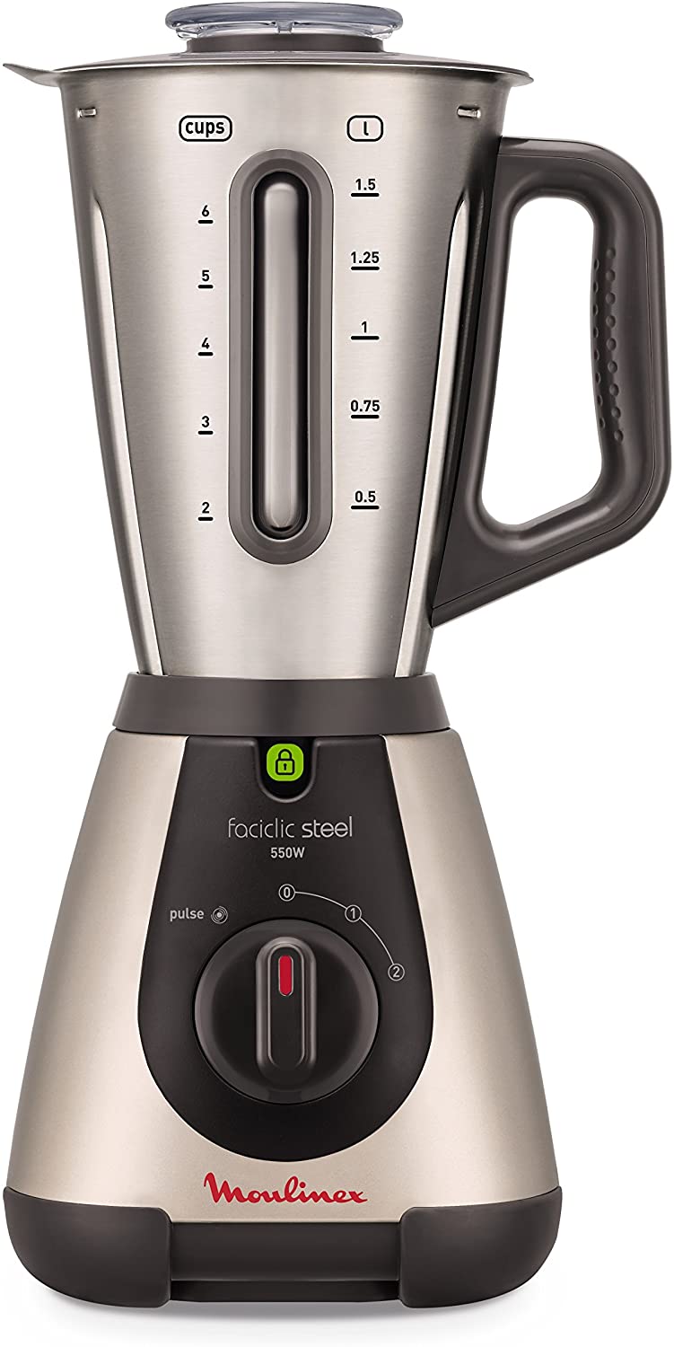 MOULINEX LIQUIFICADOR STAINLESS 550W