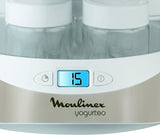 MOULINEX MÁQUINA DE FAZER IOGURTE 13W - 7 POTES - PRATA