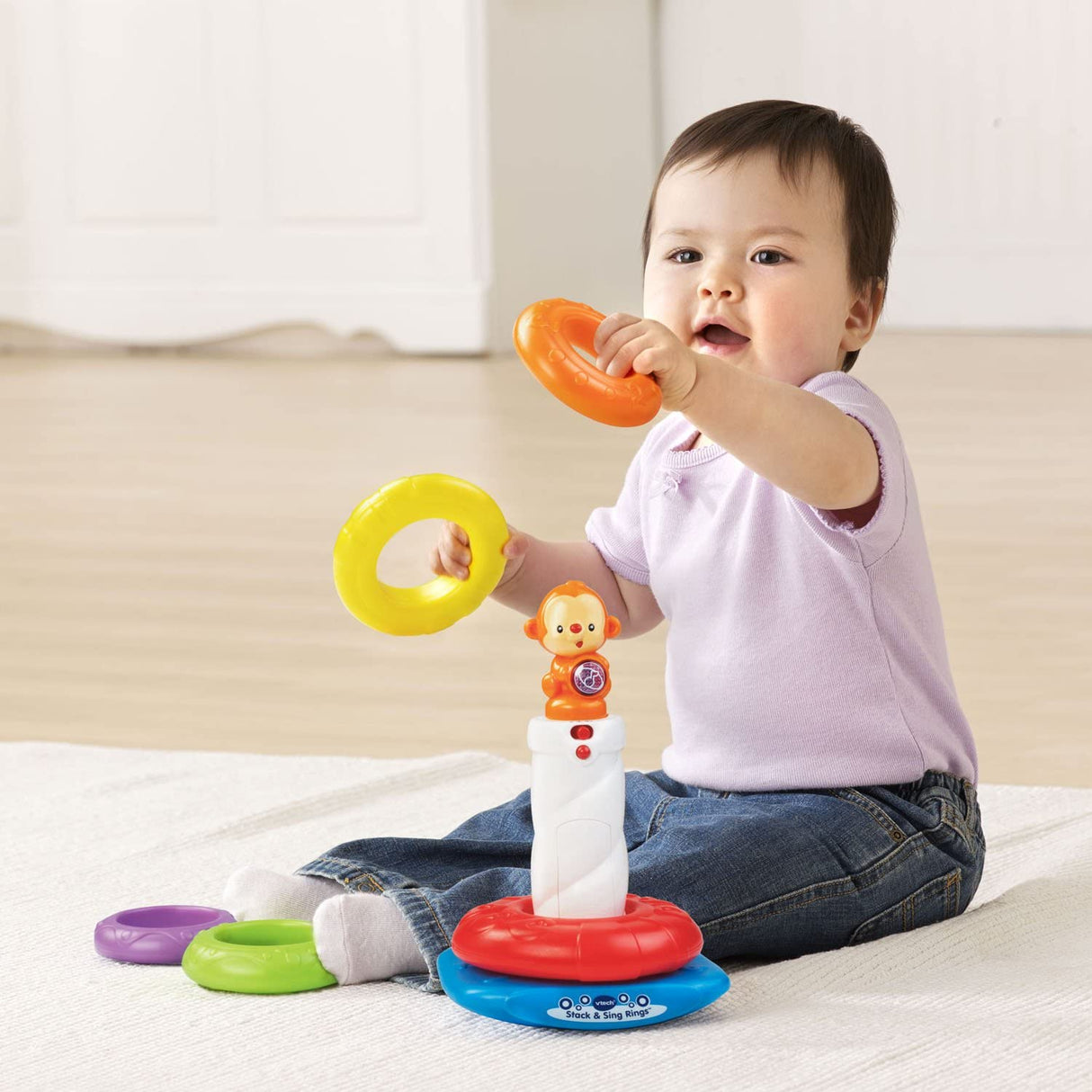 vtech STACK & DISCOVER RINGS