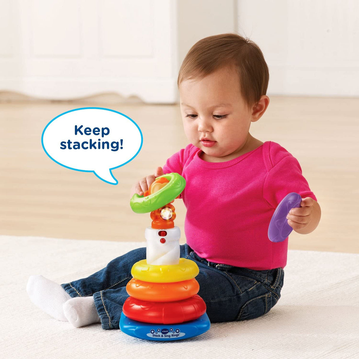 vtech STACK & DISCOVER RINGS