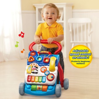 vtech LEARNING WALKER SIT TO STAND AZUL