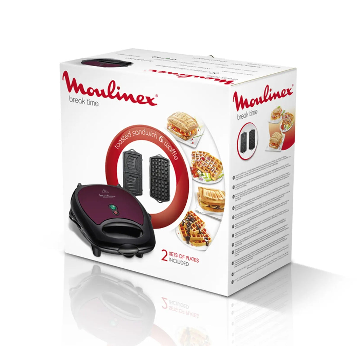 MOULINEX MÁQUINA DE FAZER WAFFLES