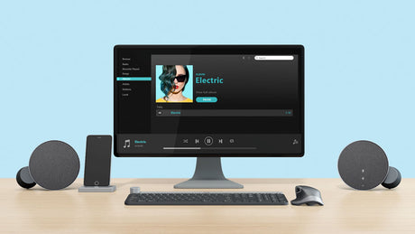 COLUNAS LOGITECH MX SOUND 2.0