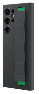 Capa de Silicone SAMSUNG Galaxy S23 Ultra Preto c/ Grip