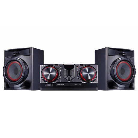 Mini System LG XBOOM Dual USB MP3 Multi Bluetooth 440W Funções DJ Efeito Karaokê| CJ44
